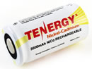 NiCd C flat top battery