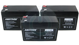 3 12V 7Ah SLA Batteries