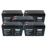 5 12 volt sla batteries