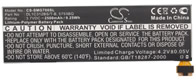 Samsung YP-G70 Equivalent MP3 Battery