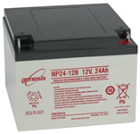 12 volt 24amp SLA battery