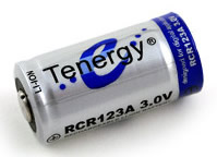 RCR123A battery