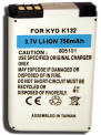 Kyocera K127 K132 MARBL Cell Phone Battery