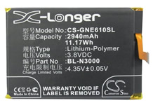 BL-N3000 Replacement Battery