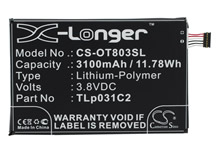 TLp031C1 Replacement Battery