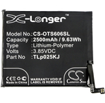 TLp025K1 Replacement Battery