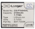 Pantech BAT-7300M Equivalent Battery