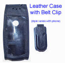 LCS582 leather case with belt clip