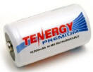 Tenergy 10,000mAh rechargeable NiMH D Battery
