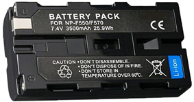 NP-F570 professional battery